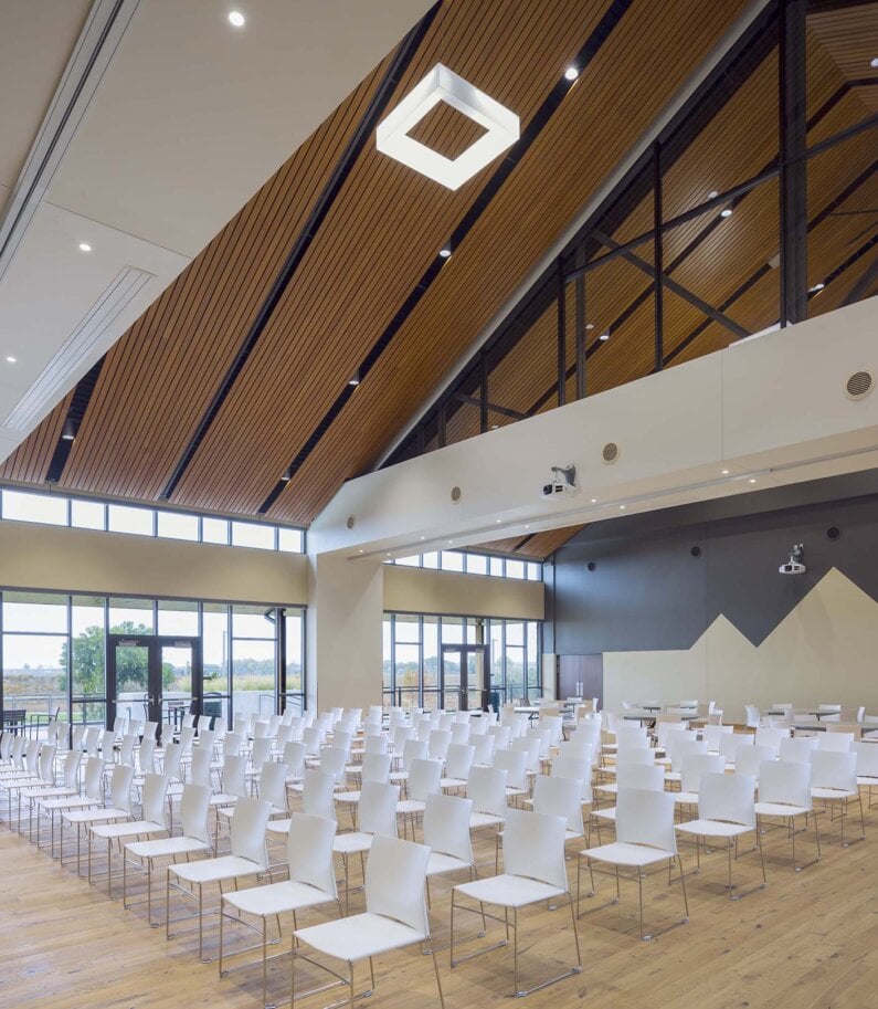 chairs in main group space