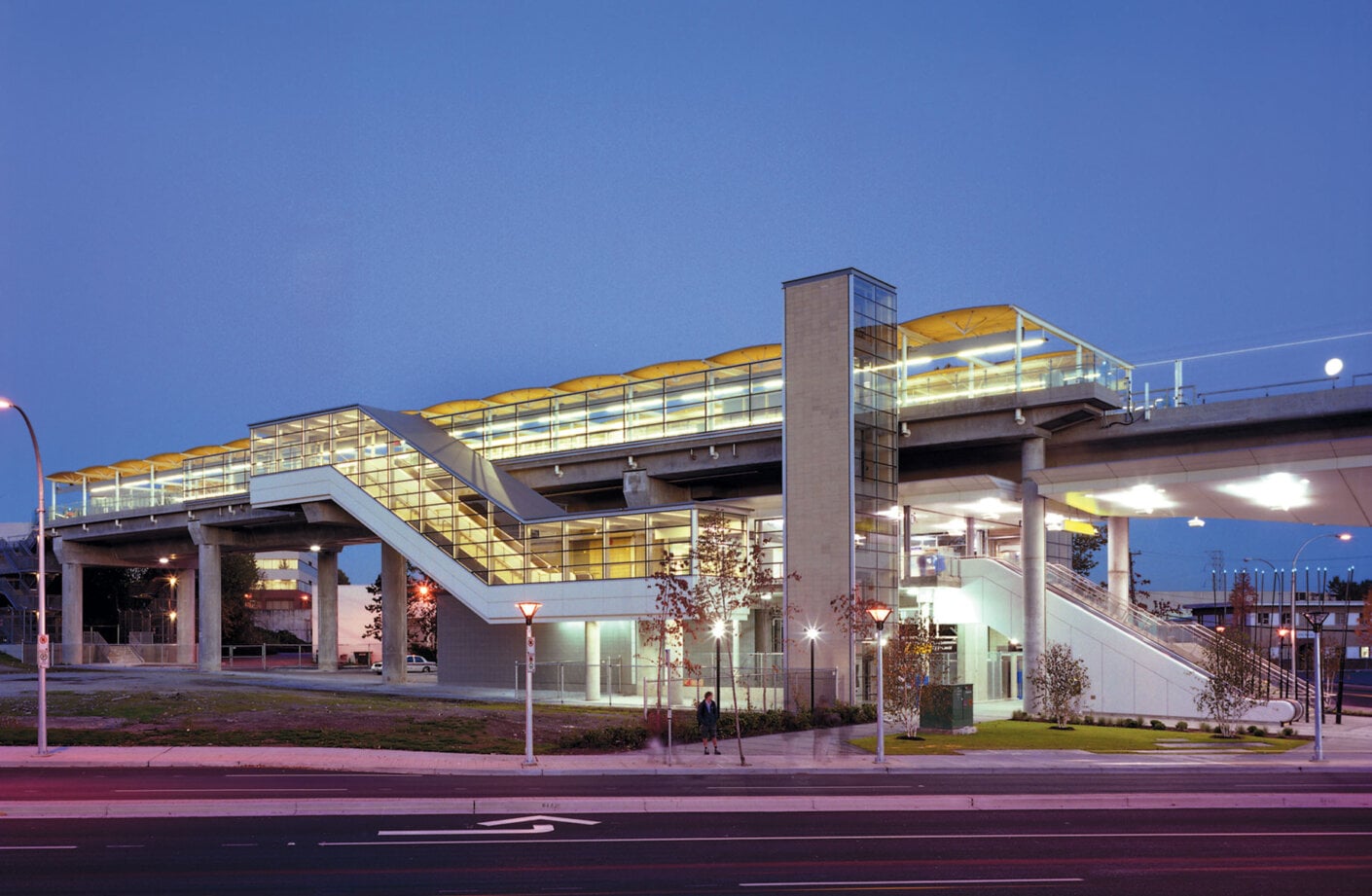View of Gilmore station