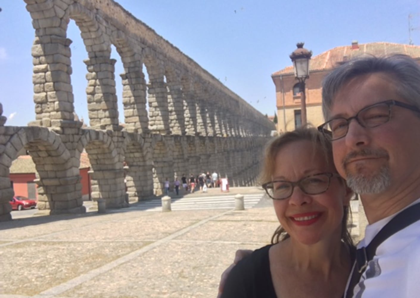 Mark and his wife