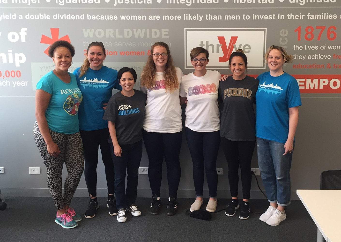 YWCA on MLK day of service