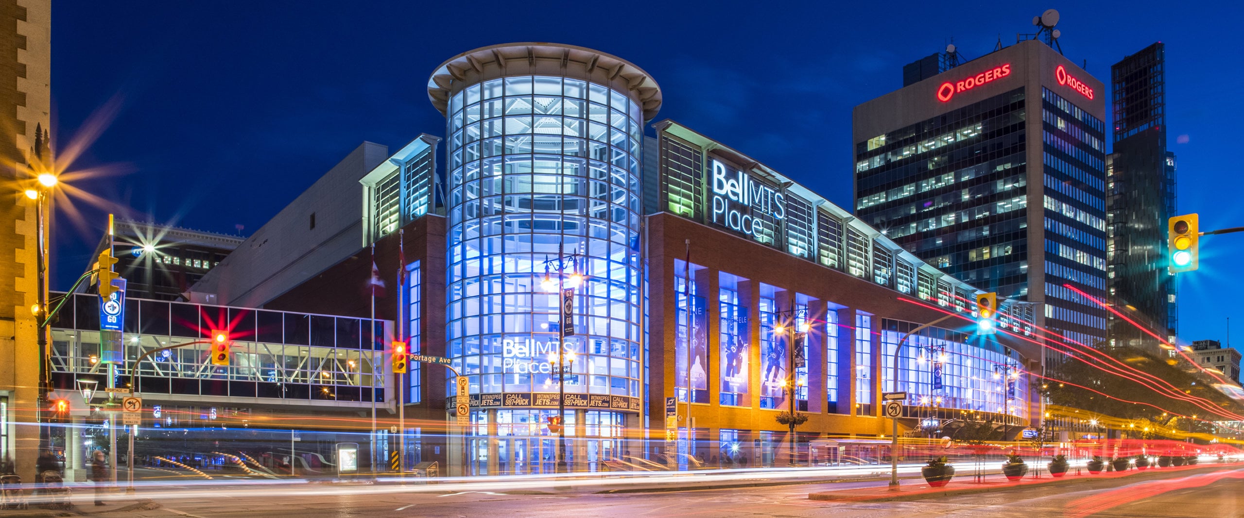 exterior of bell mts place