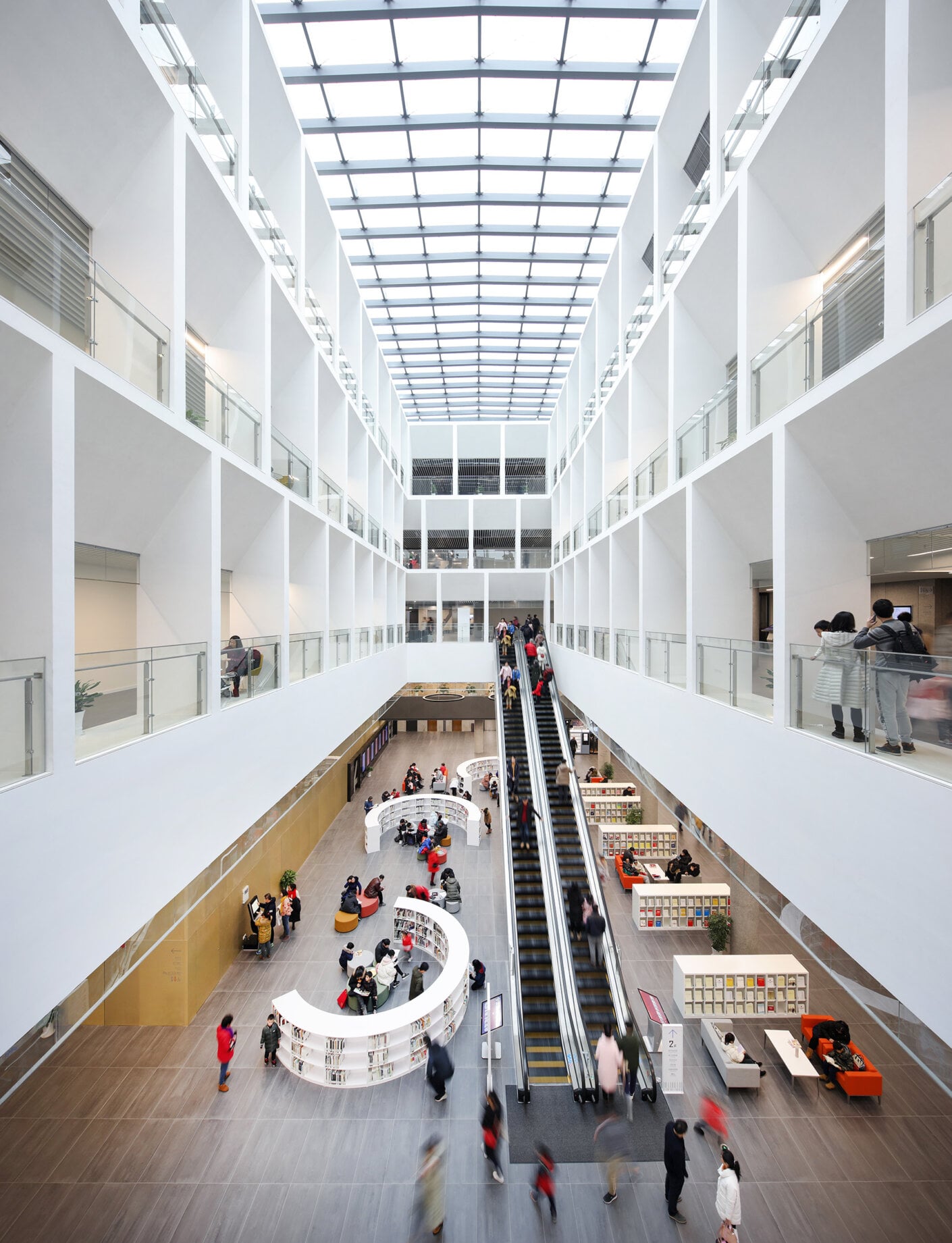Ningbo Library - interior