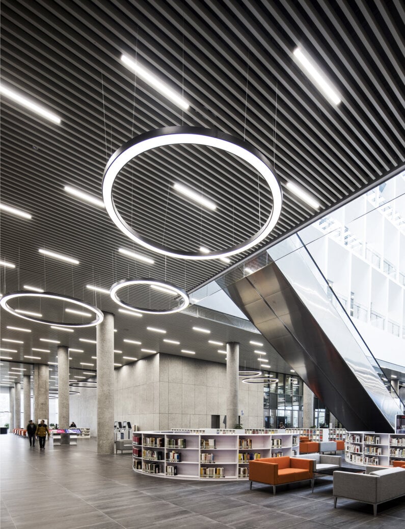Ningbo Library - interior