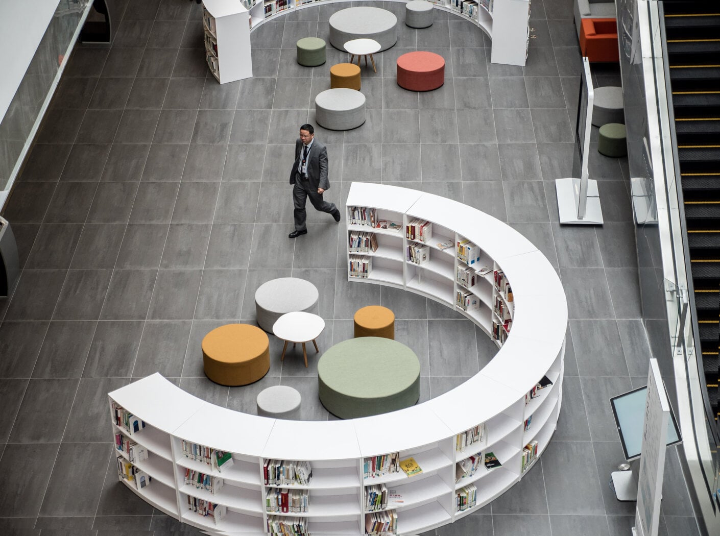 Ningbo Library - interior