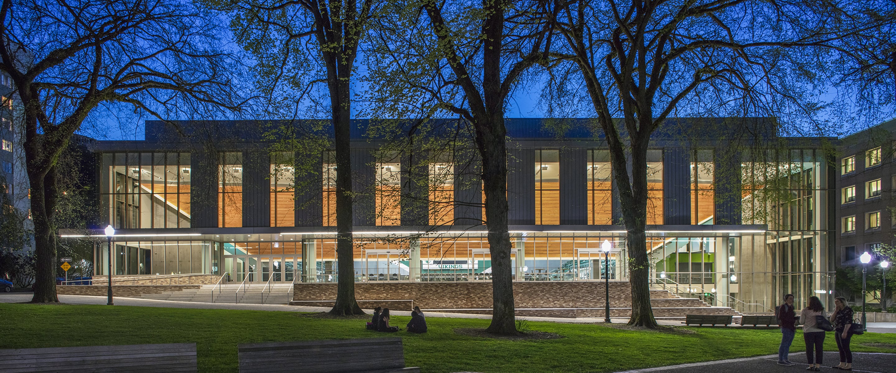 Exterior of PSU Peter StottCenter