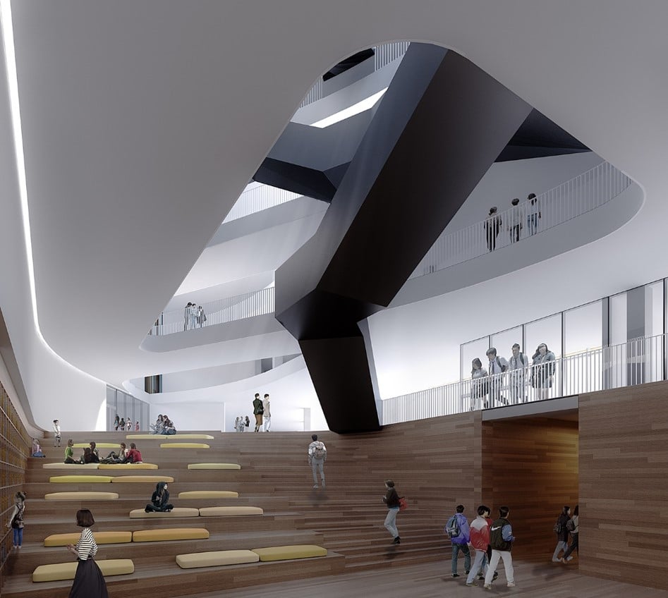 Confidential school - rendering