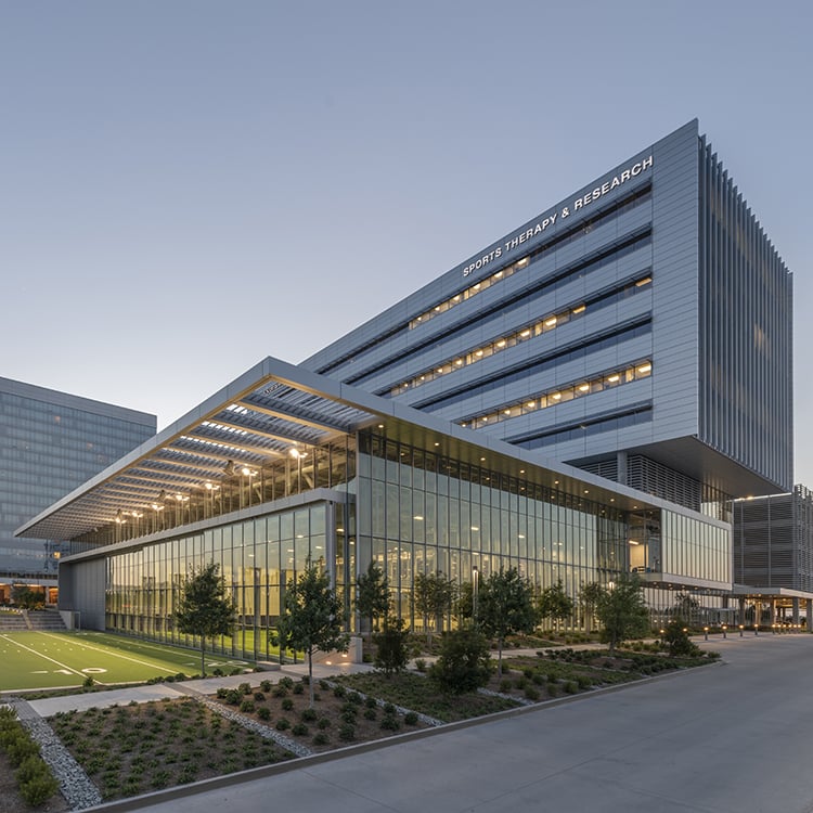 Exterior dusk shot