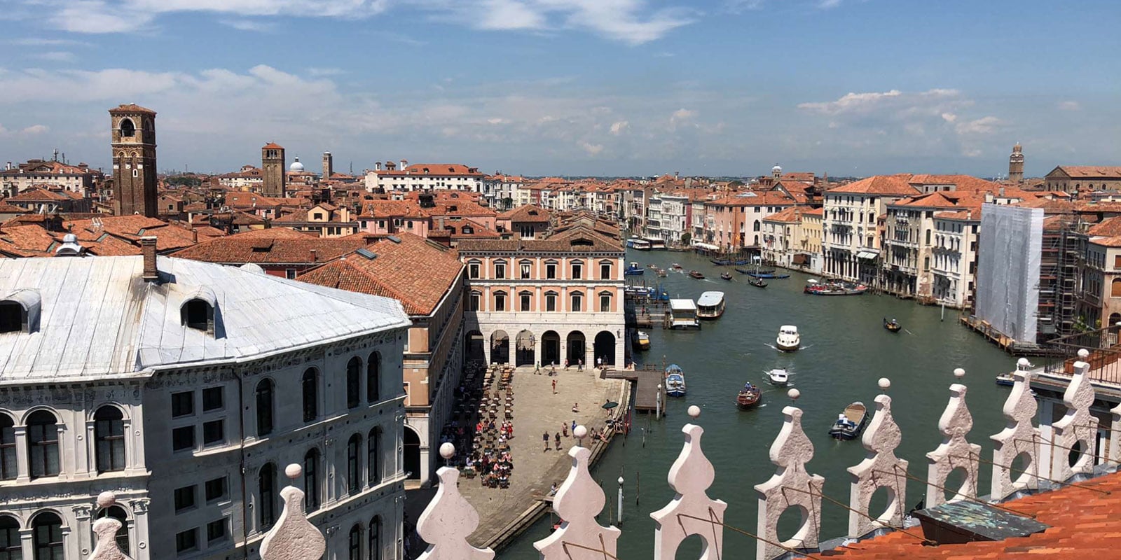 Looking over Venice