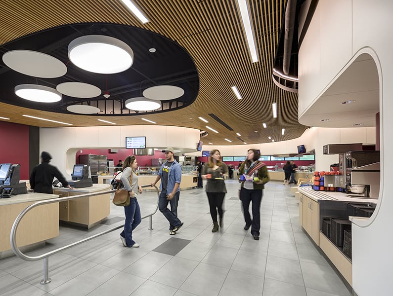 Servery in the UAF cafeteria.