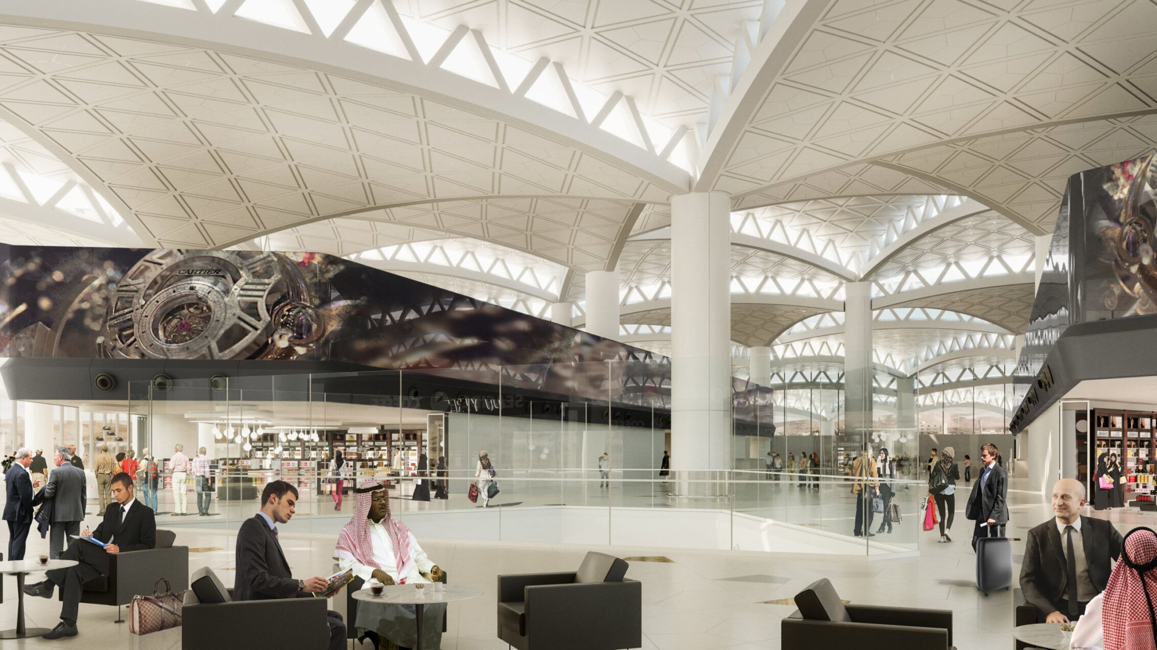 King Khalid International Airport RUH Rendering