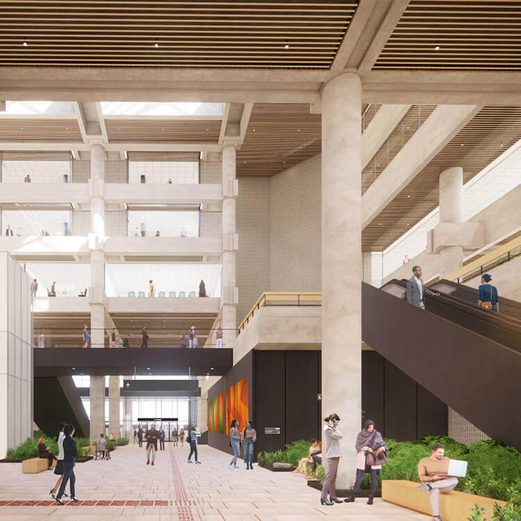 Place du Portage Phase III Asset and Workplace Renewal — Atrium Mobile