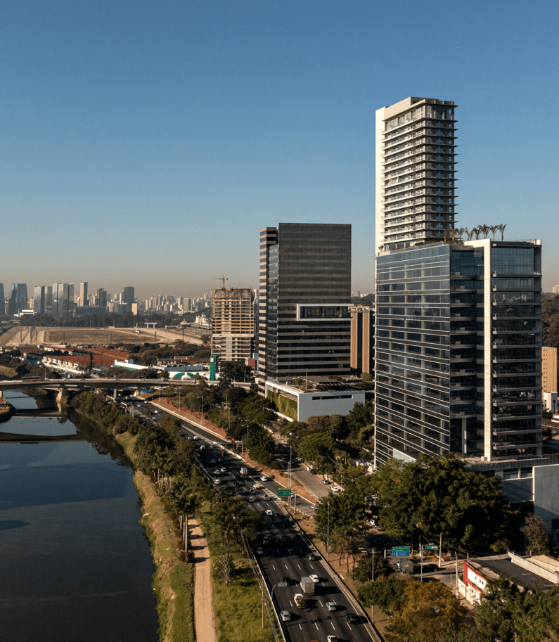 RiverOne LEED Gold Mixed Use Perkins&Will São Paulo