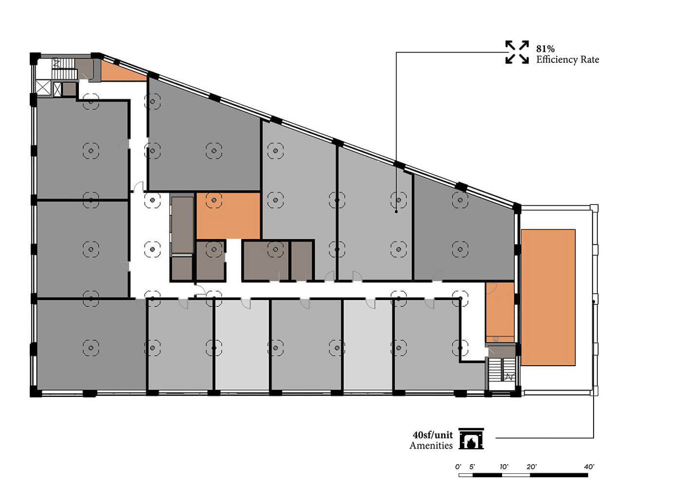 95 Berkeley Street Diagram