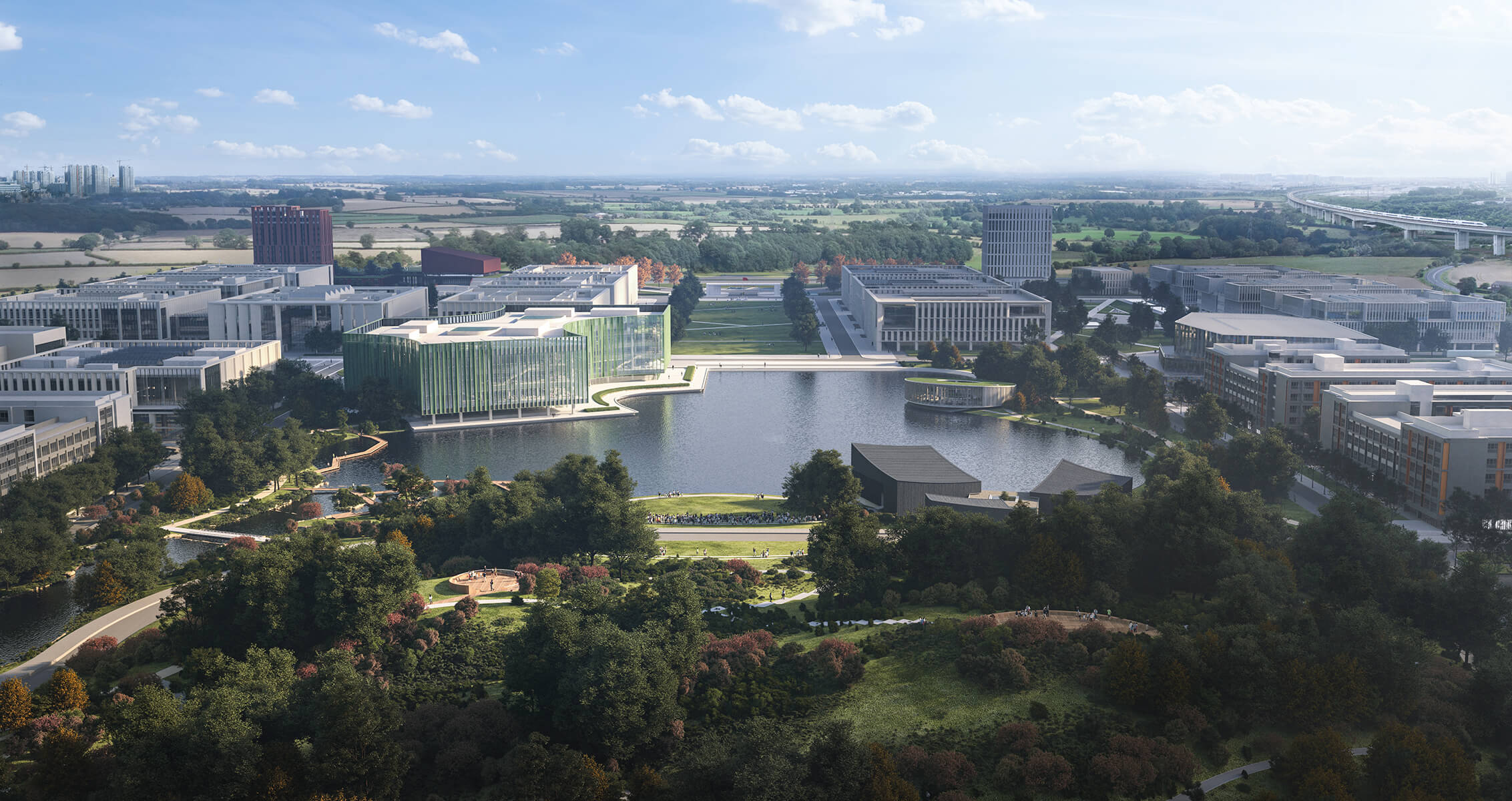 Zhengzhou College of Finance and Economics_Aerial