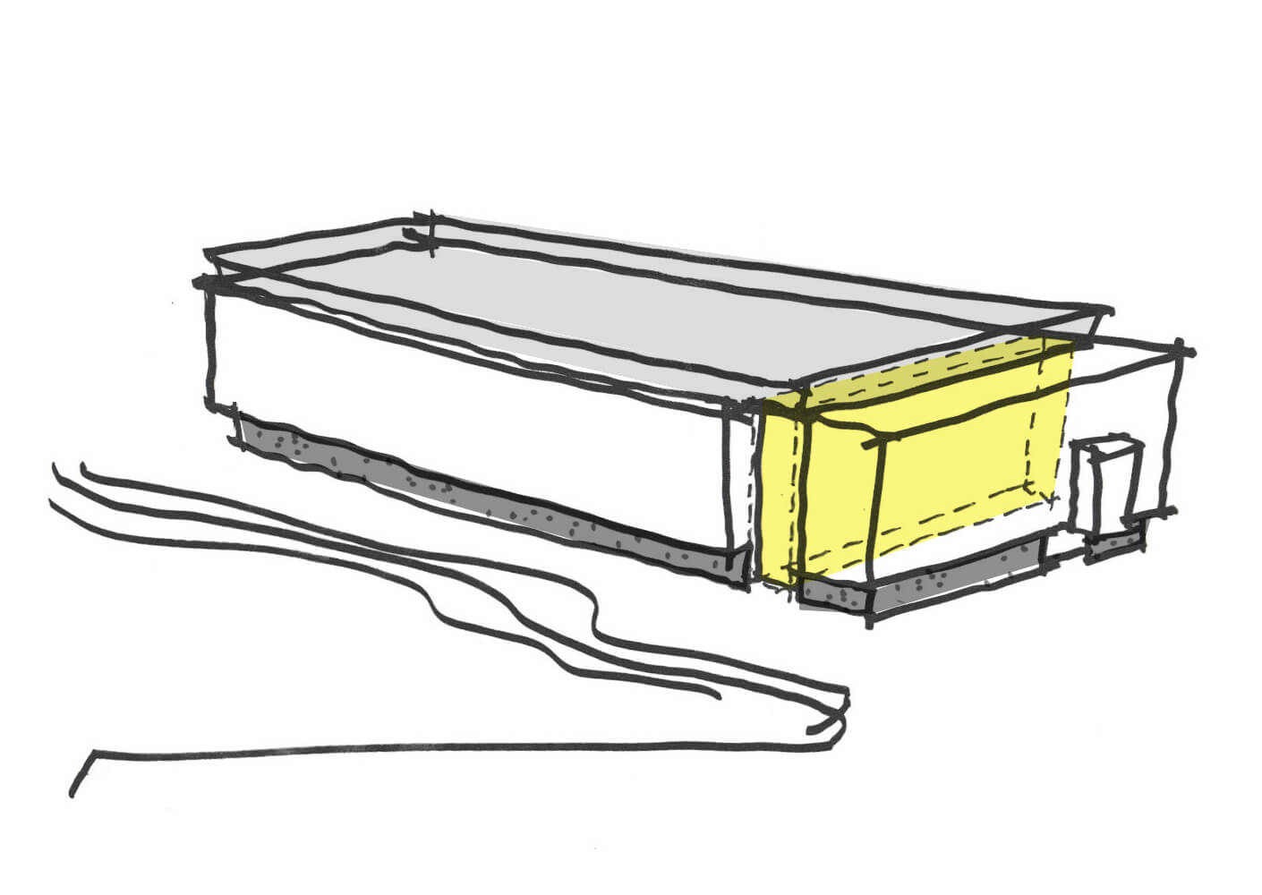 Columbia Tennis Center Sketch