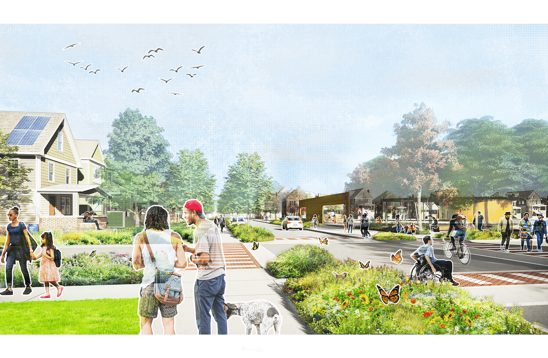 Rendering of Ash Street